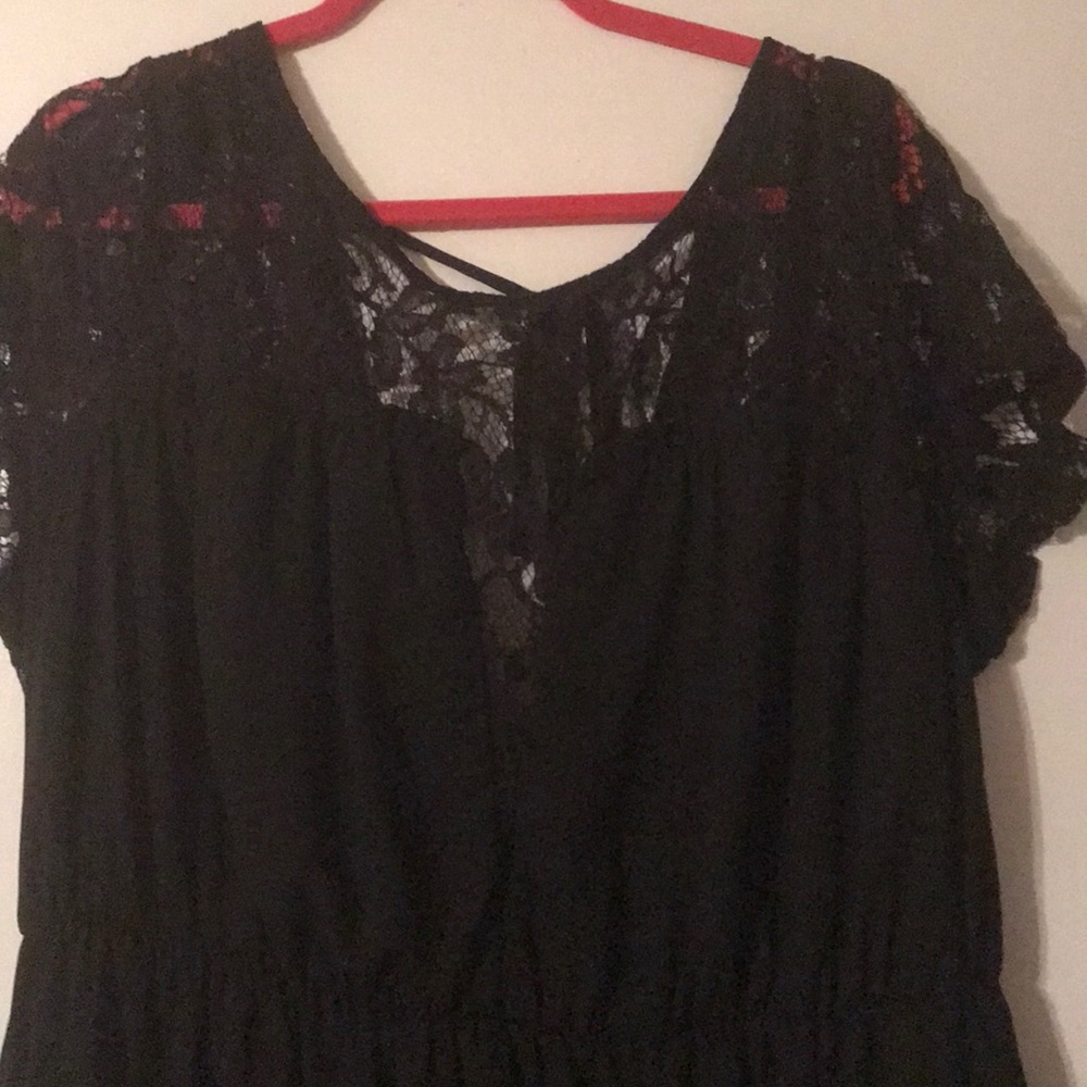 Forever 21 Black Lace Dress - Picture 3 of 7